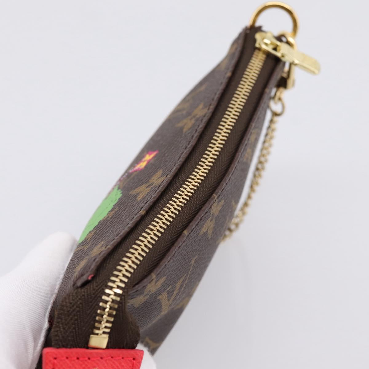 LOUIS VUITTON Monogram Vivienne Mini Pochette Accessoires Pouch LV Auth 204777M