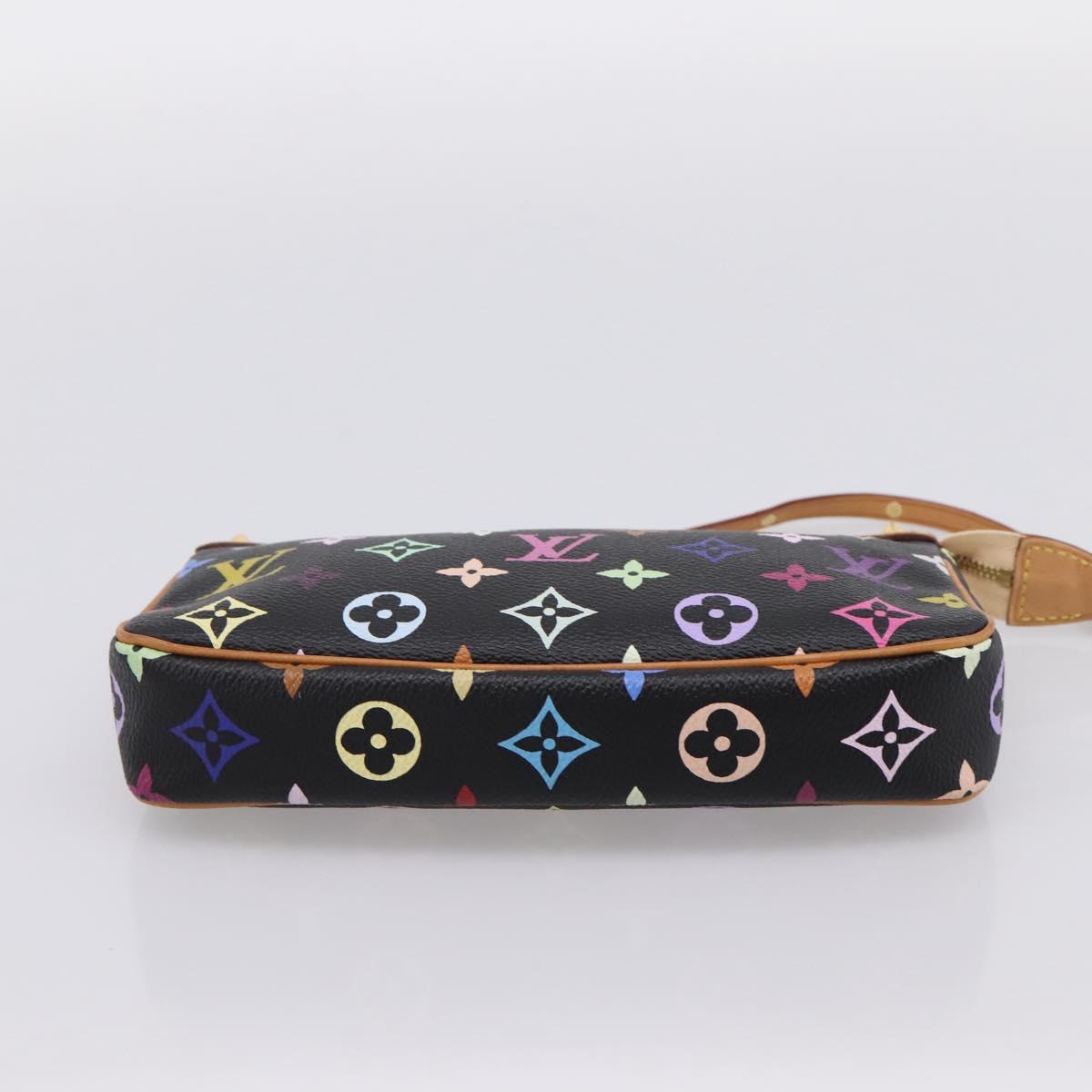 LOUIS VUITTON Monogram Multicolor Pochette Accessoires M92648 Auth 204780SAV