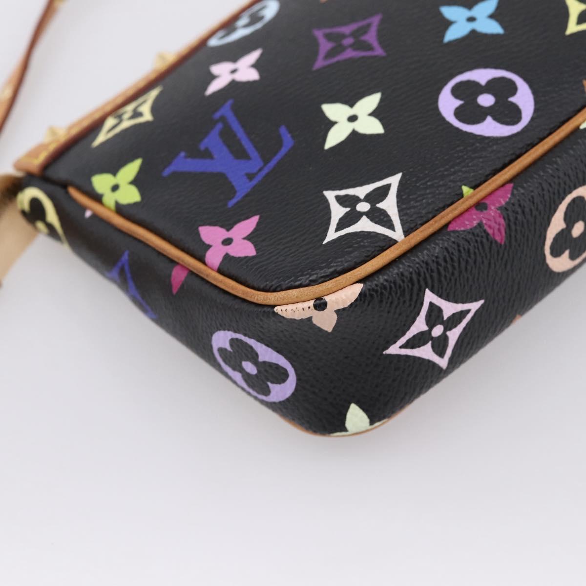 LOUIS VUITTON Monogram Multicolor Pochette Accessoires M92648 Auth 204780SAV