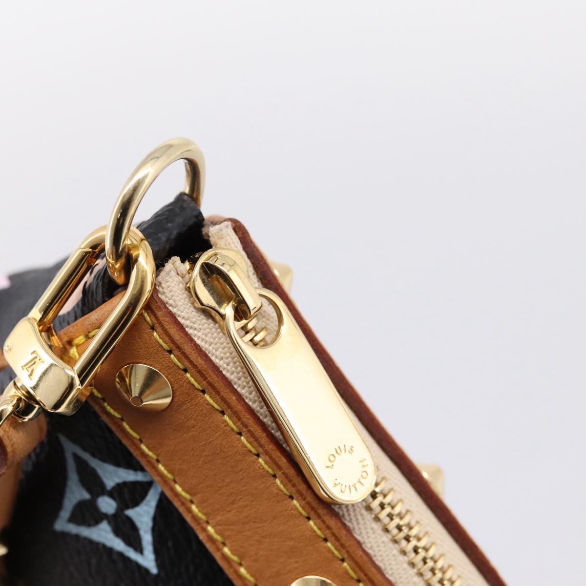 LOUIS VUITTON Monogram Multicolor Pochette Accessoires M92648 Auth 204780SAV