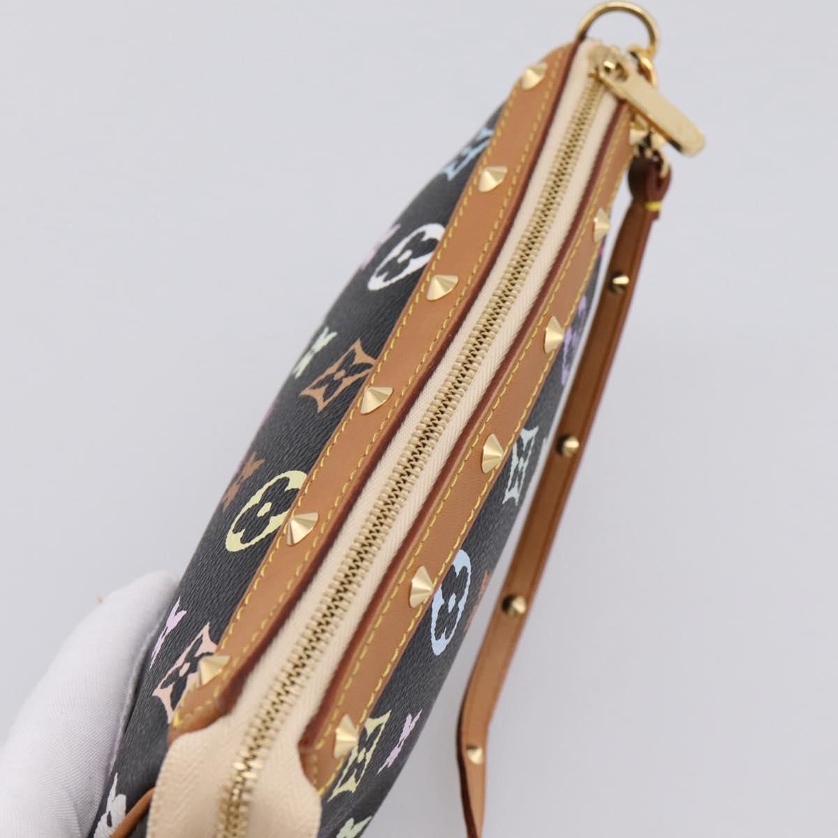 LOUIS VUITTON Monogram Multicolor Pochette Accessoires M92648 Auth 204780SAV