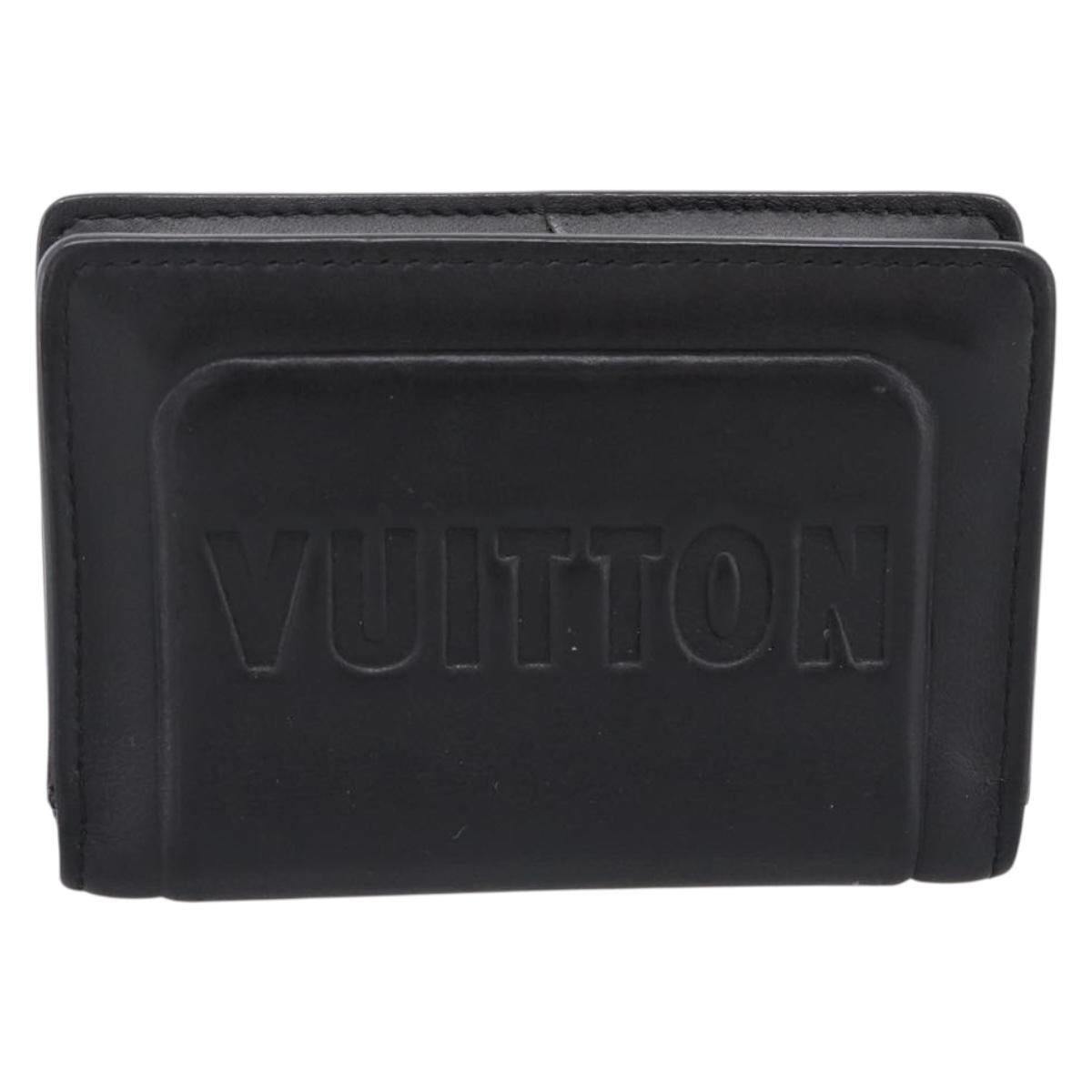LOUIS VUITTON Infinity Organizer De Poch Card Case Leather M63251 Auth 204791A