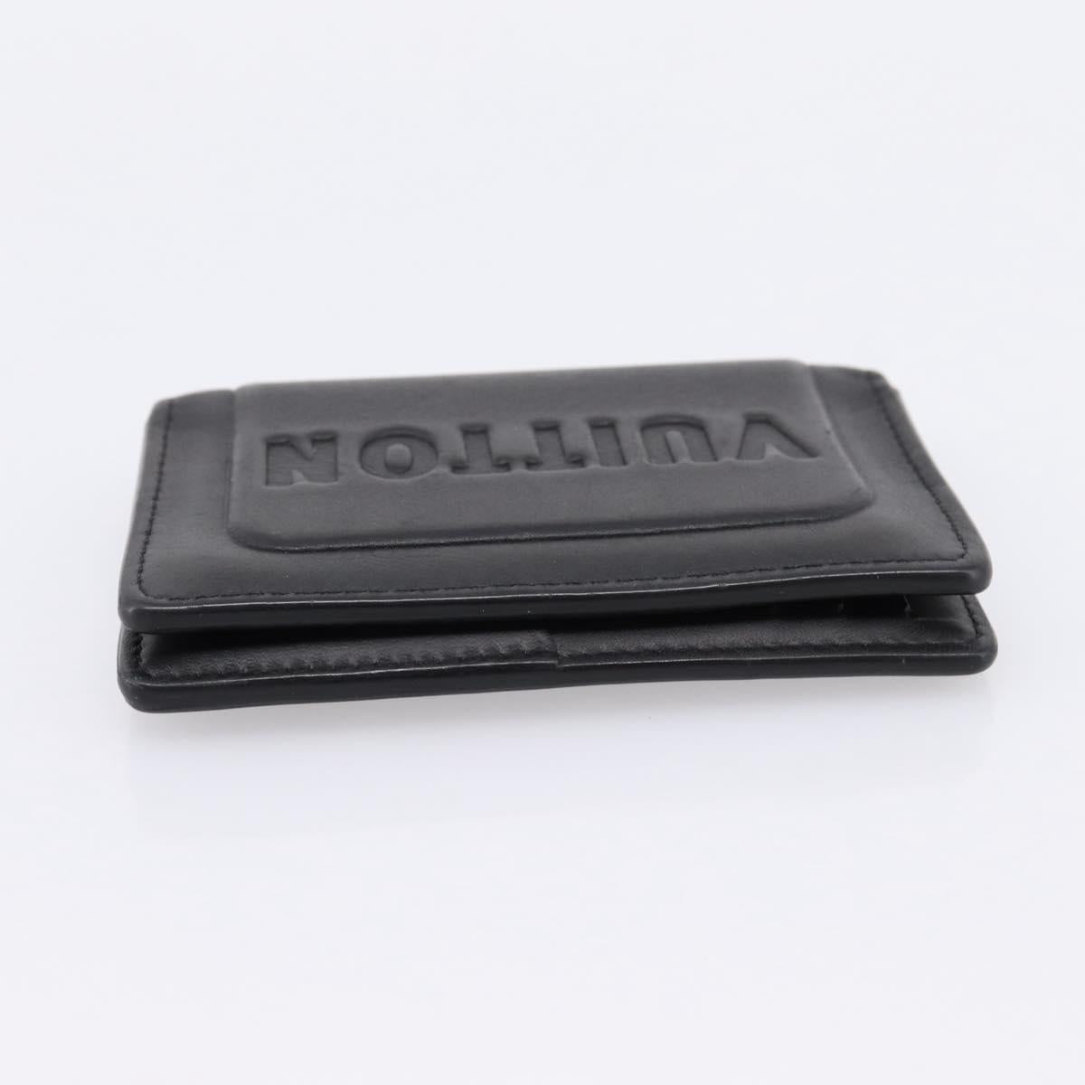 LOUIS VUITTON Infinity Organizer De Poch Card Case Leather M63251 Auth 204791A