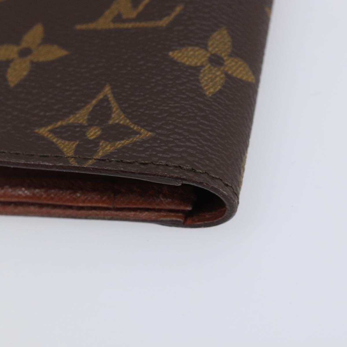 LOUIS VUITTON Monogram Porto Cartes Credit Billfold M60825 LV Auth 204793