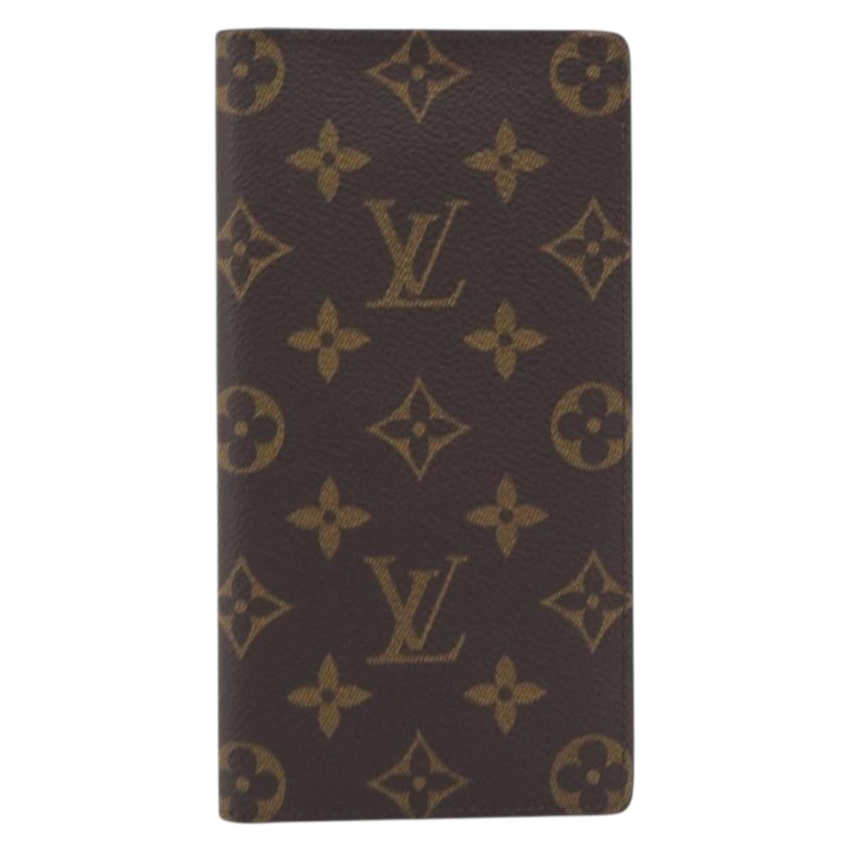 LOUIS VUITTON Monogram Porto Cartes Credit Billfold M60825 LV Auth 204793
