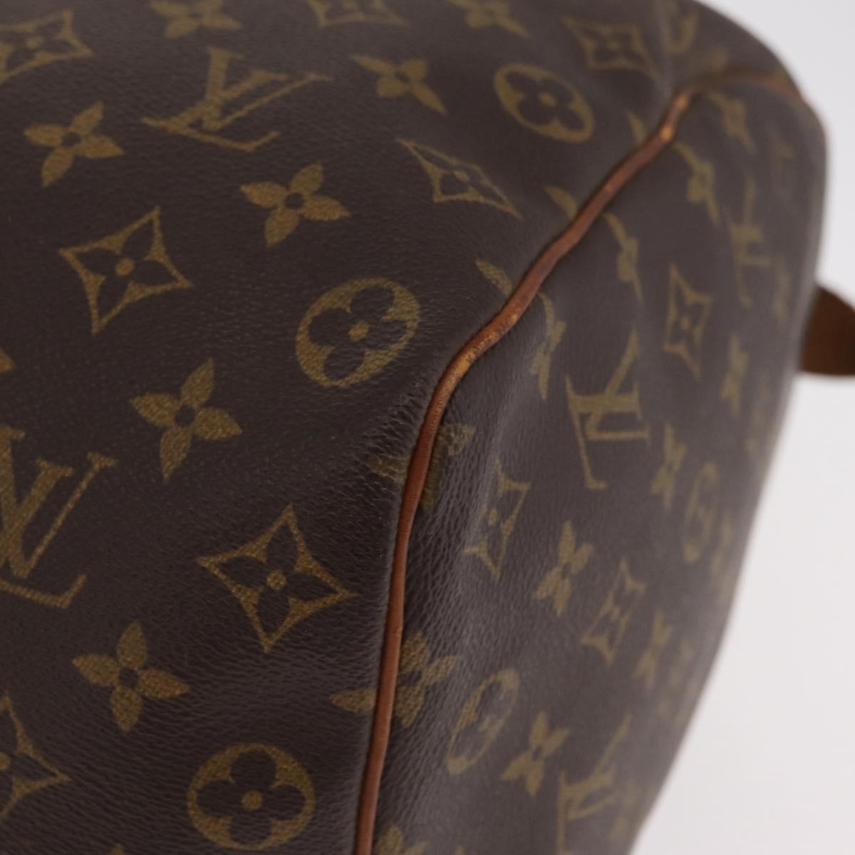 LOUIS VUITTON Monogram Keepall 50 Boston Bag M41426 LV Auth 204801A