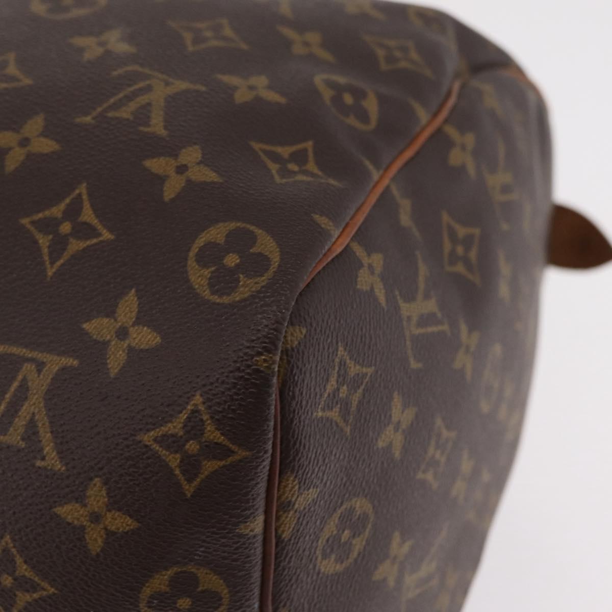 LOUIS VUITTON Monogram Keepall 50 Boston Bag M41426 LV Auth 204801A