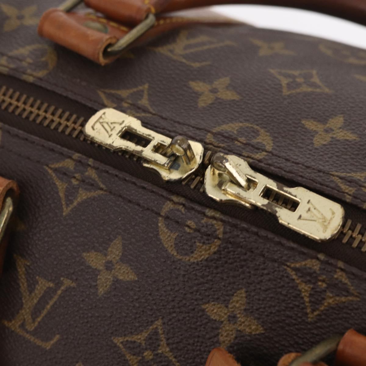 LOUIS VUITTON Monogram Keepall 50 Boston Bag M41426 LV Auth 204801A