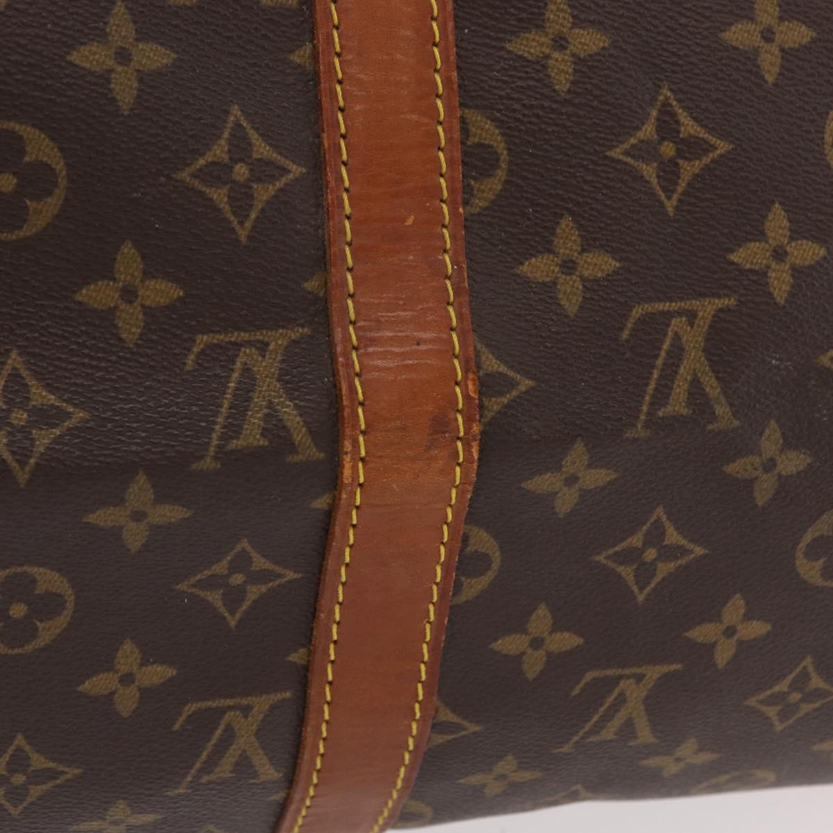 LOUIS VUITTON Monogram Keepall 50 Boston Bag M41426 LV Auth 204801A