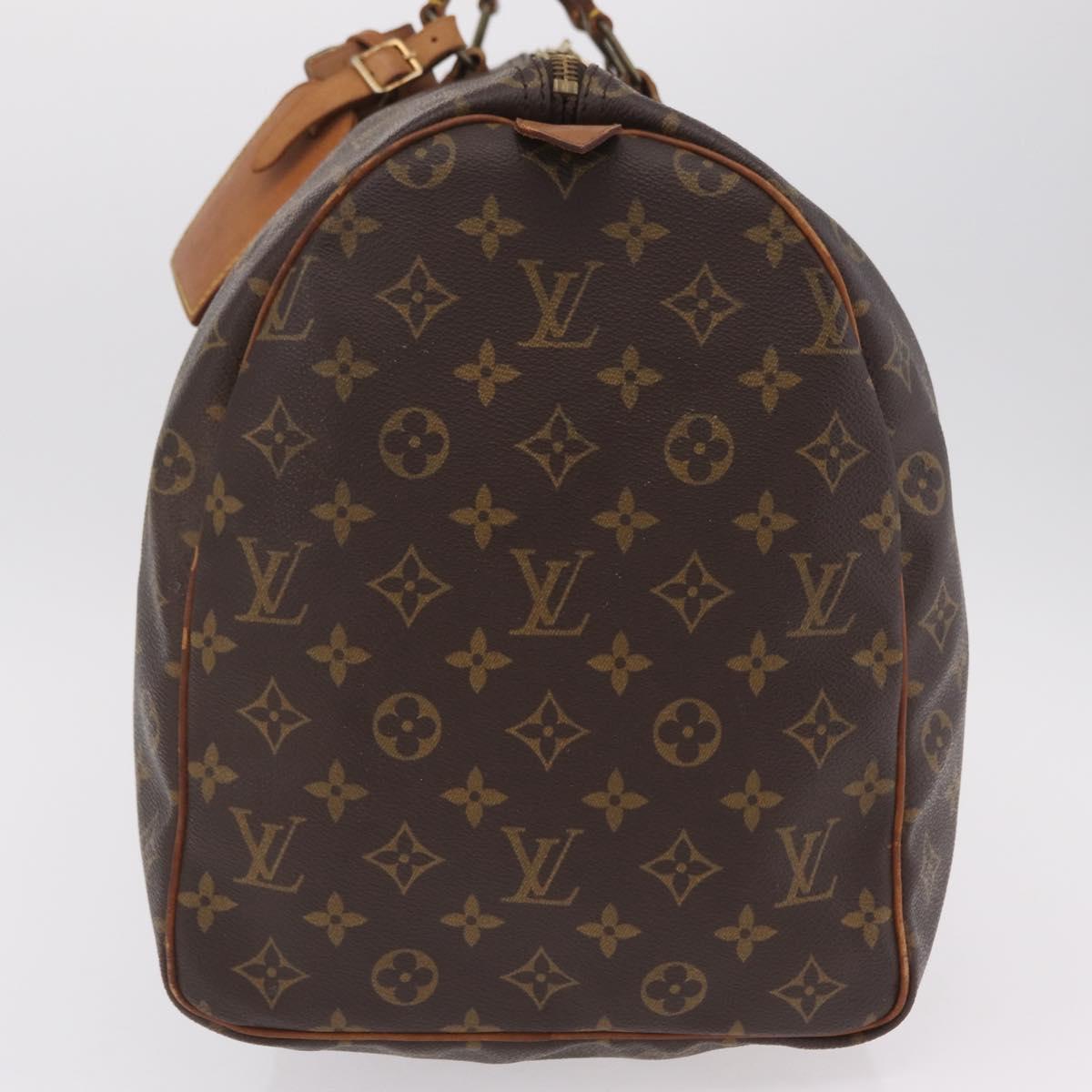 LOUIS VUITTON Monogram Keepall 50 Boston Bag M41426 LV Auth 204801A