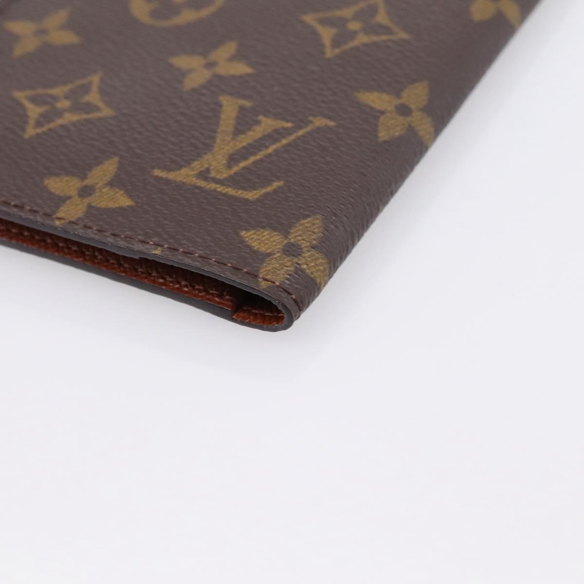 LOUIS VUITTON Monogram Couverture passport Passport Case M64502 LV Auth 204804V