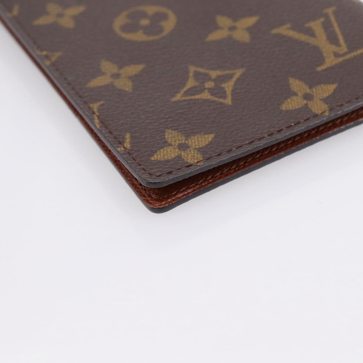 LOUIS VUITTON Monogram Couverture passport Passport Case M64502 LV Auth 204804V