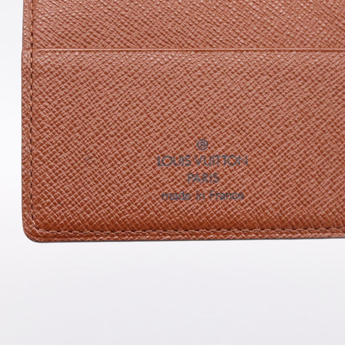LOUIS VUITTON Monogram Couverture passport Passport Case M64502 LV Auth 204804V