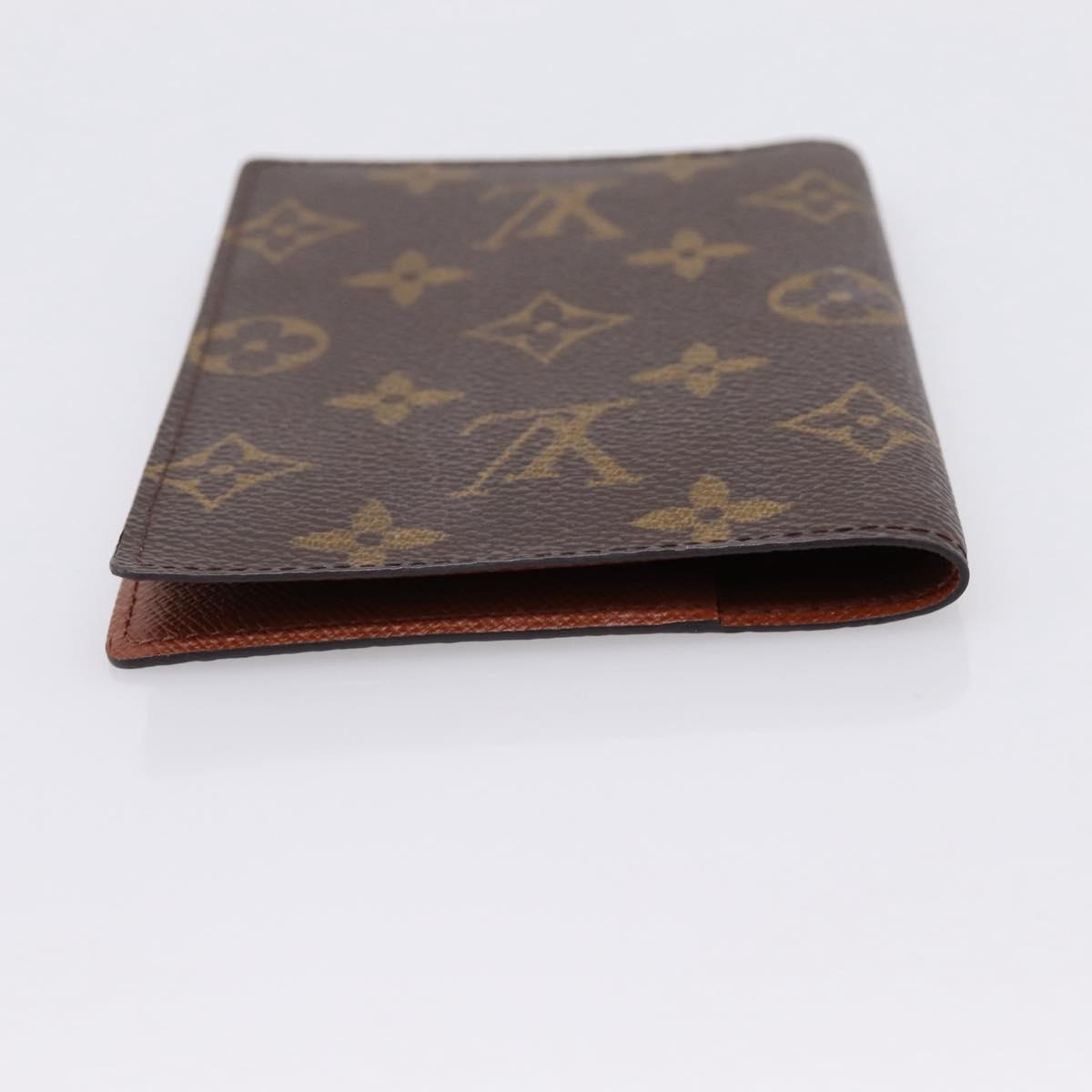 LOUIS VUITTON Monogram Couverture passport Passport Case M64502 LV Auth 204804V