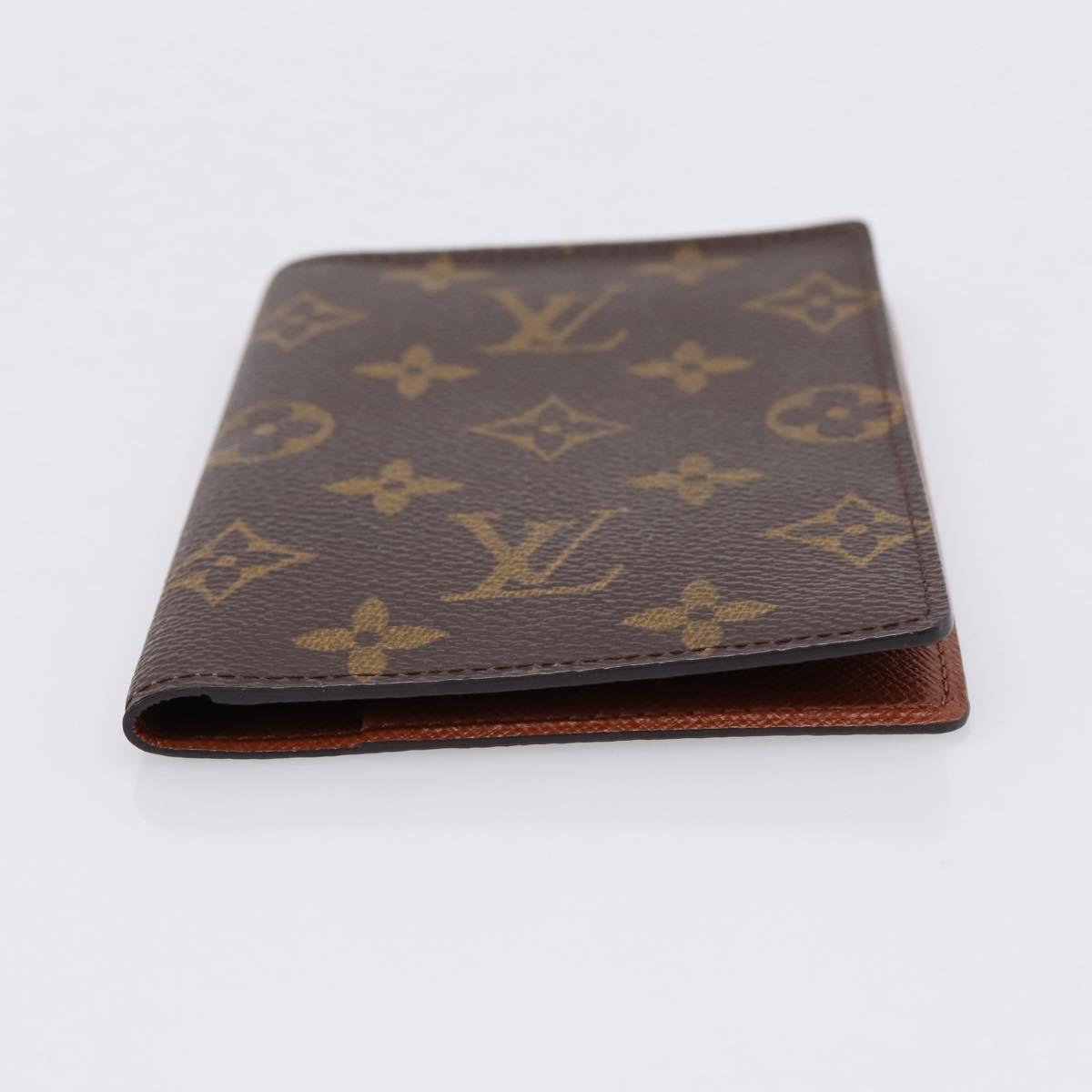 LOUIS VUITTON Monogram Couverture passport Passport Case M64502 LV Auth 204804V