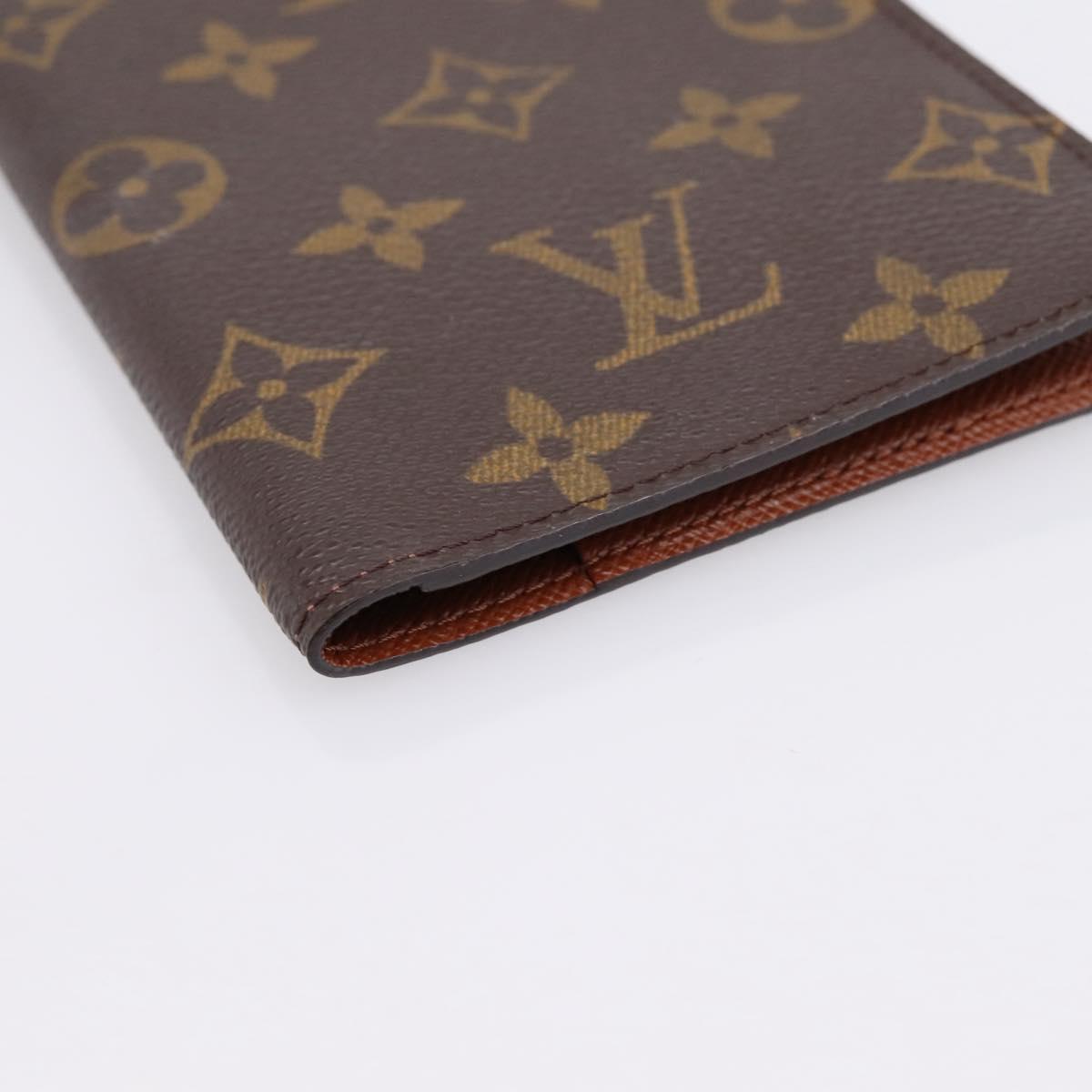 LOUIS VUITTON Monogram Couverture passport Passport Case M64502 LV Auth 204804V