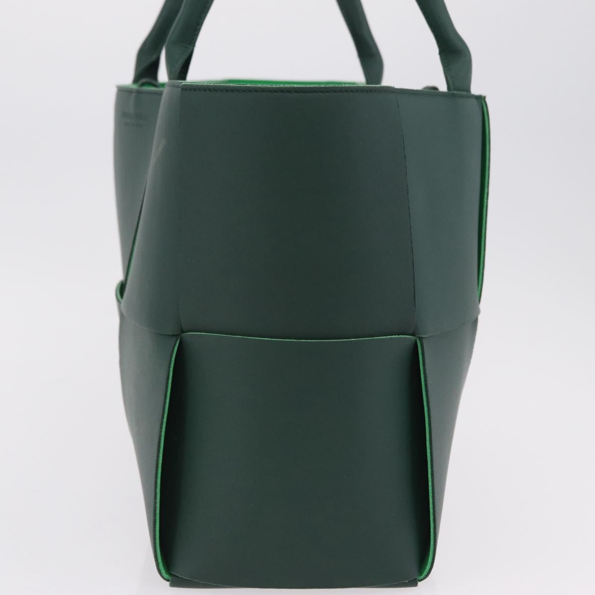 BOTTEGA VENETA MAXI INTRECCIATO Arco Tote Bag Green Auth 204817V