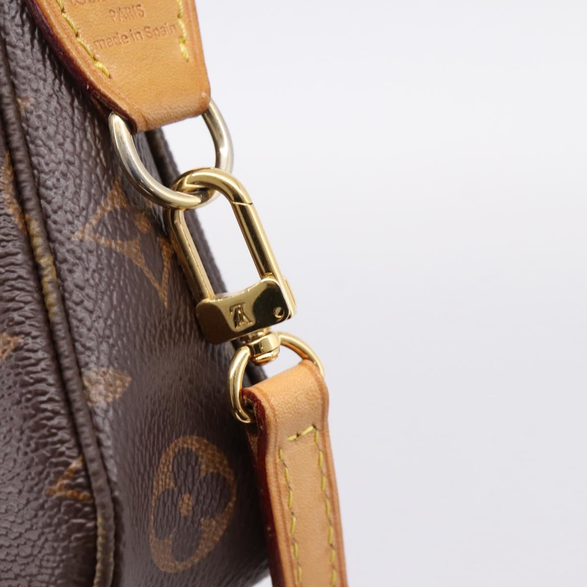 LOUIS VUITTON Monogram Pochette Accessoires Pouch M51980 LV Auth 204818V