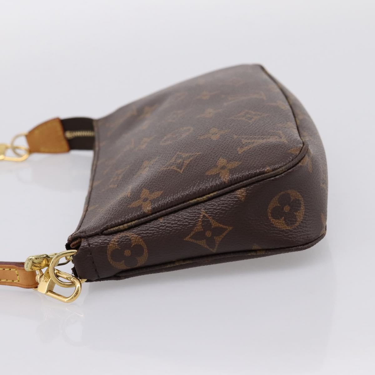LOUIS VUITTON Monogram Pochette Accessoires Pouch M51980 LV Auth 204818V