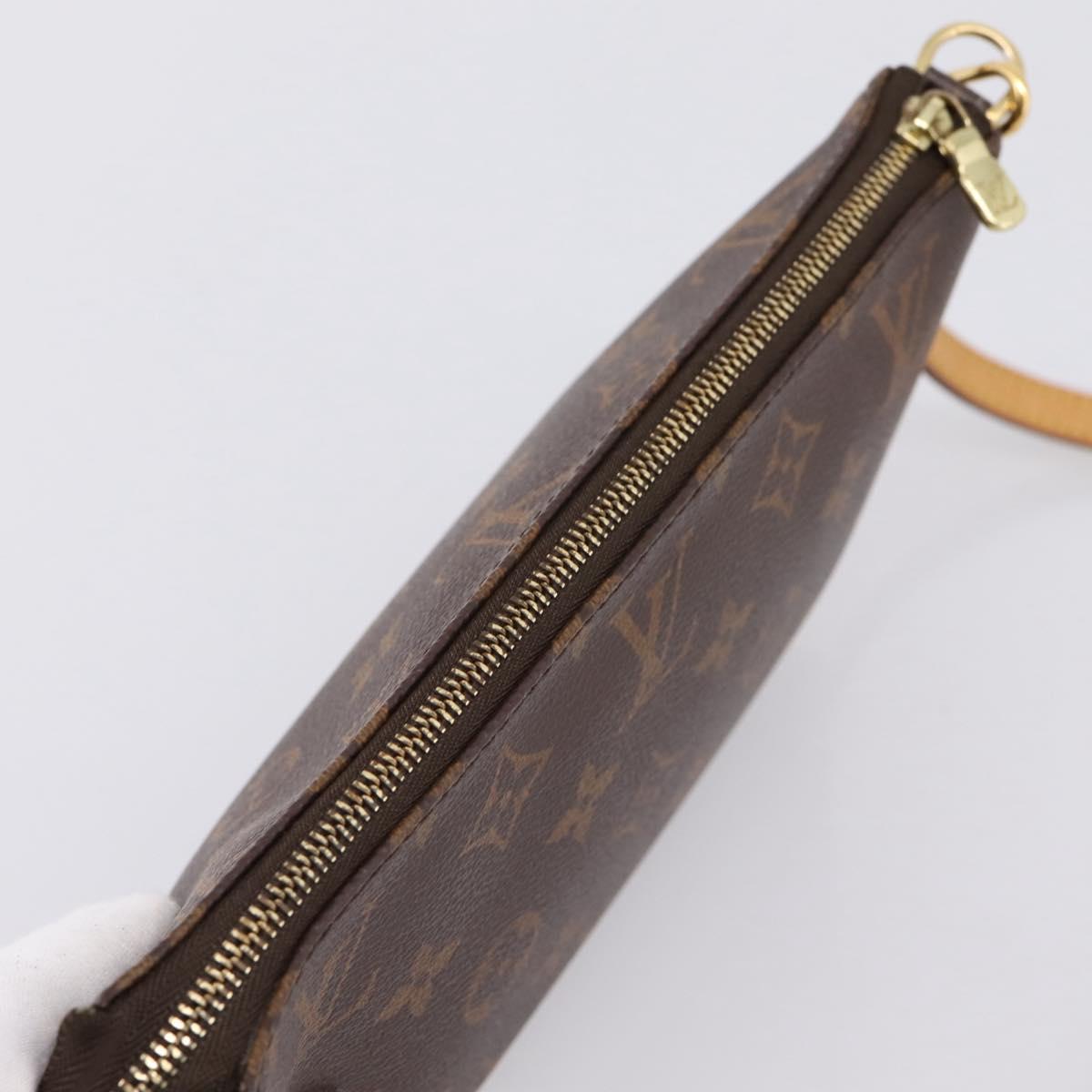 LOUIS VUITTON Monogram Pochette Accessoires Pouch M51980 LV Auth 204818V