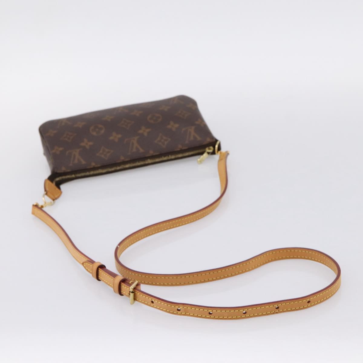 LOUIS VUITTON Monogram Pochette Accessoires Pouch M51980 LV Auth 204818V