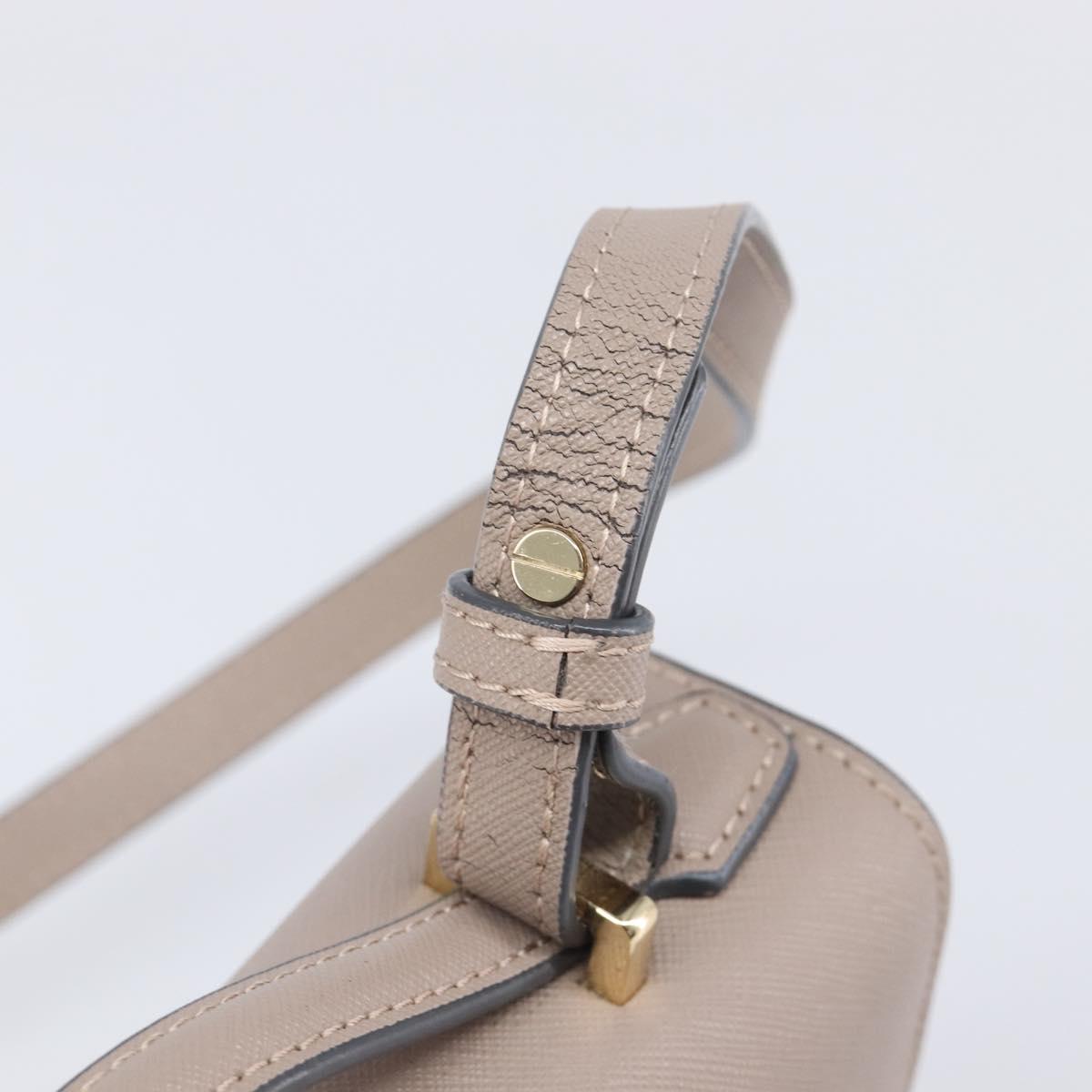 Vivienne Westwood Hand Bag Leather 2way Gray Gold Auth 204819V