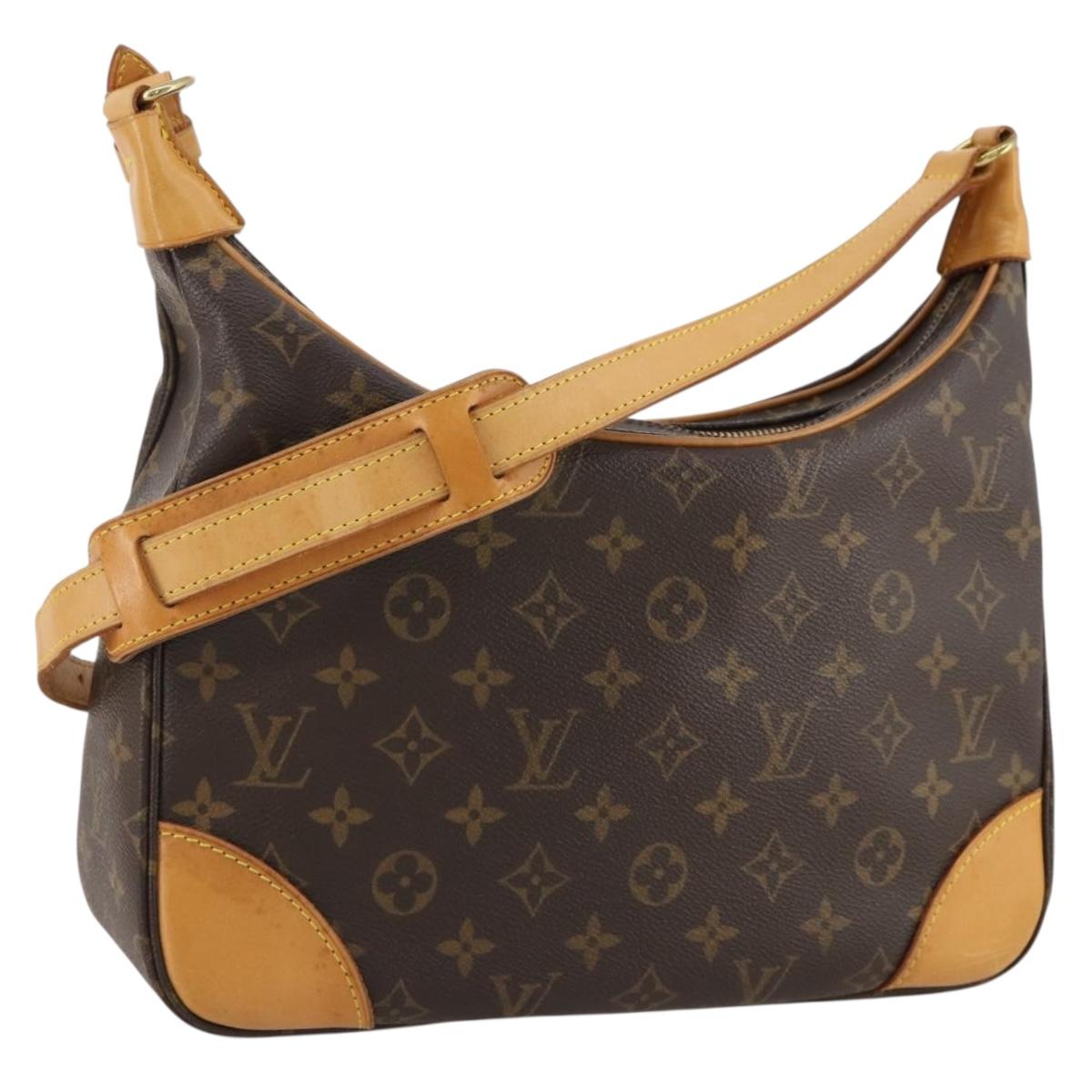 LOUIS VUITTON Monogram Boulogne 30 Shoulder Bag M51265 LV Auth 204820V