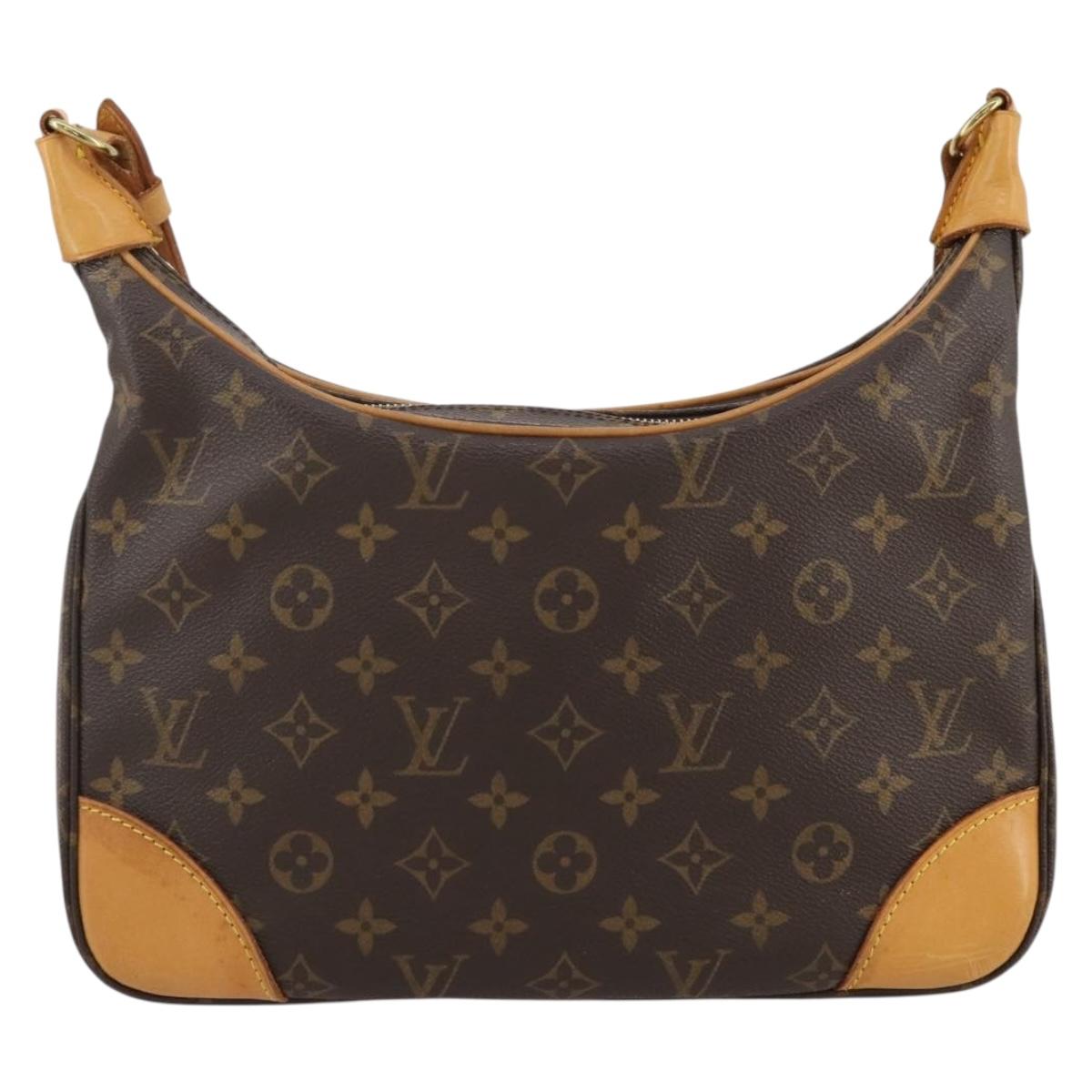 LOUIS VUITTON Monogram Boulogne 30 Shoulder Bag M51265 LV Auth 204820V