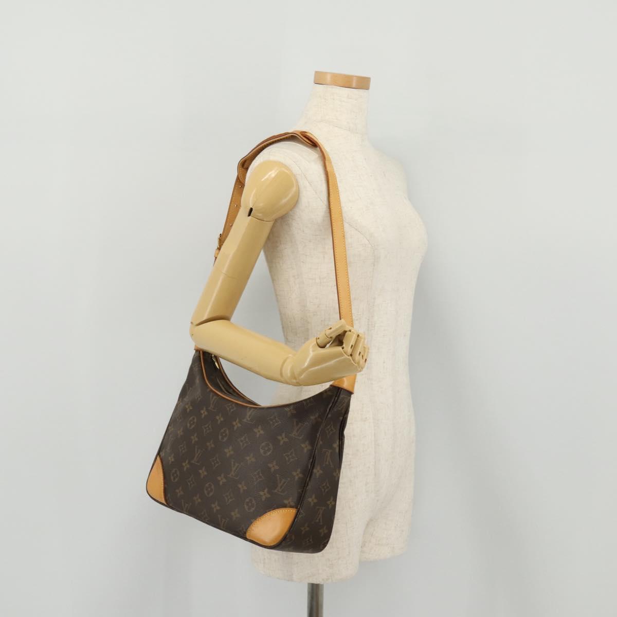 LOUIS VUITTON Monogram Boulogne 30 Shoulder Bag M51265 LV Auth 204820V