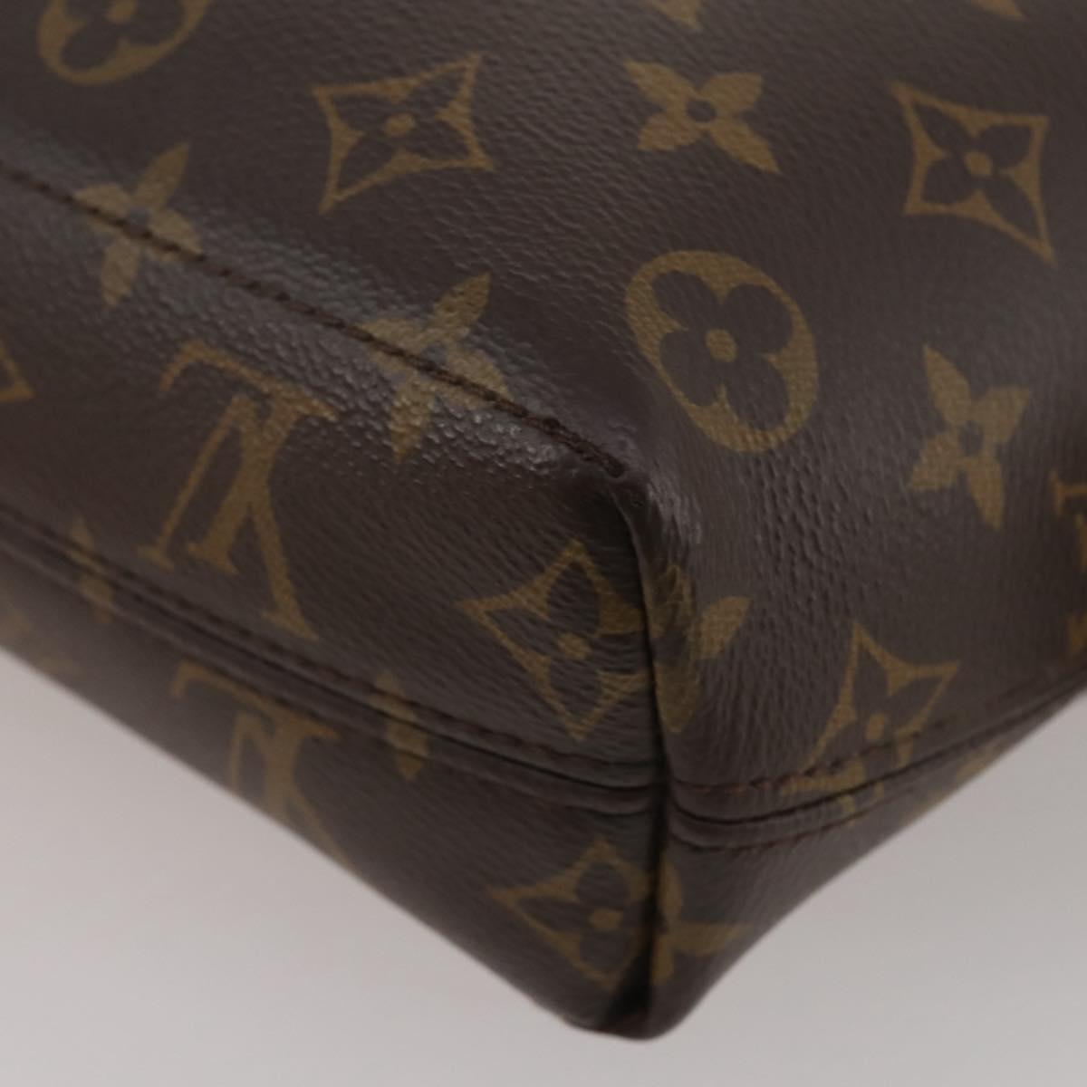 LOUIS VUITTON Monogram Macassar Magnetic Messenger Bag M45557 LV Auth 204827V
