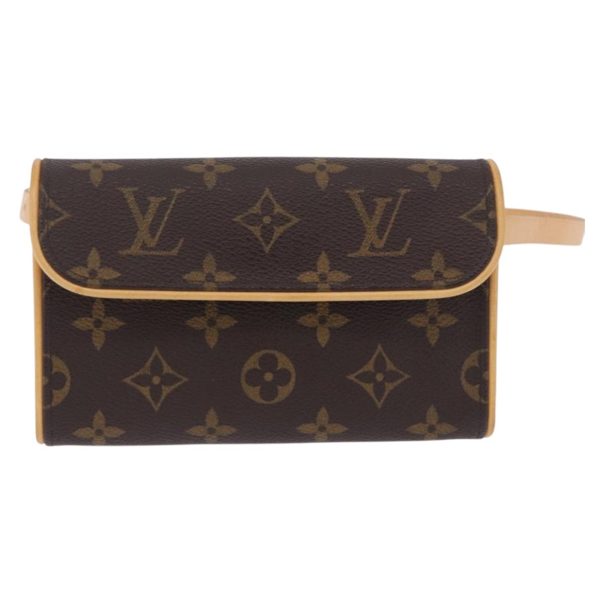LOUIS VUITTON Monogram Pochette Florentine Waist Bag M51855 LV Auth 204849V