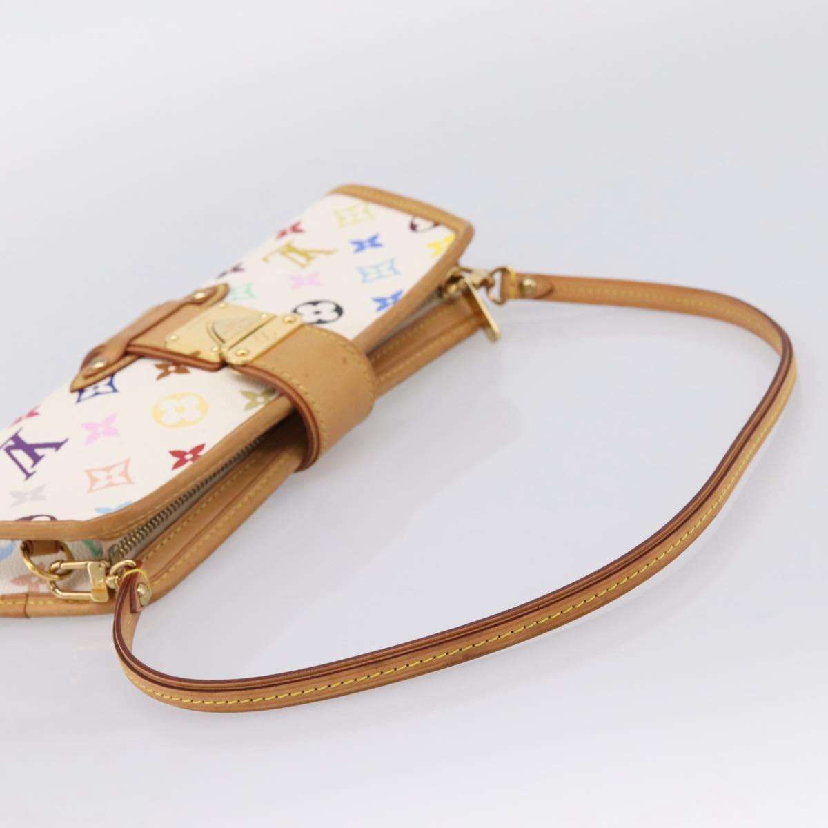 LOUIS VUITTON Monogram Multicolor Shirley Bag White M40049 LV Auth 204851V