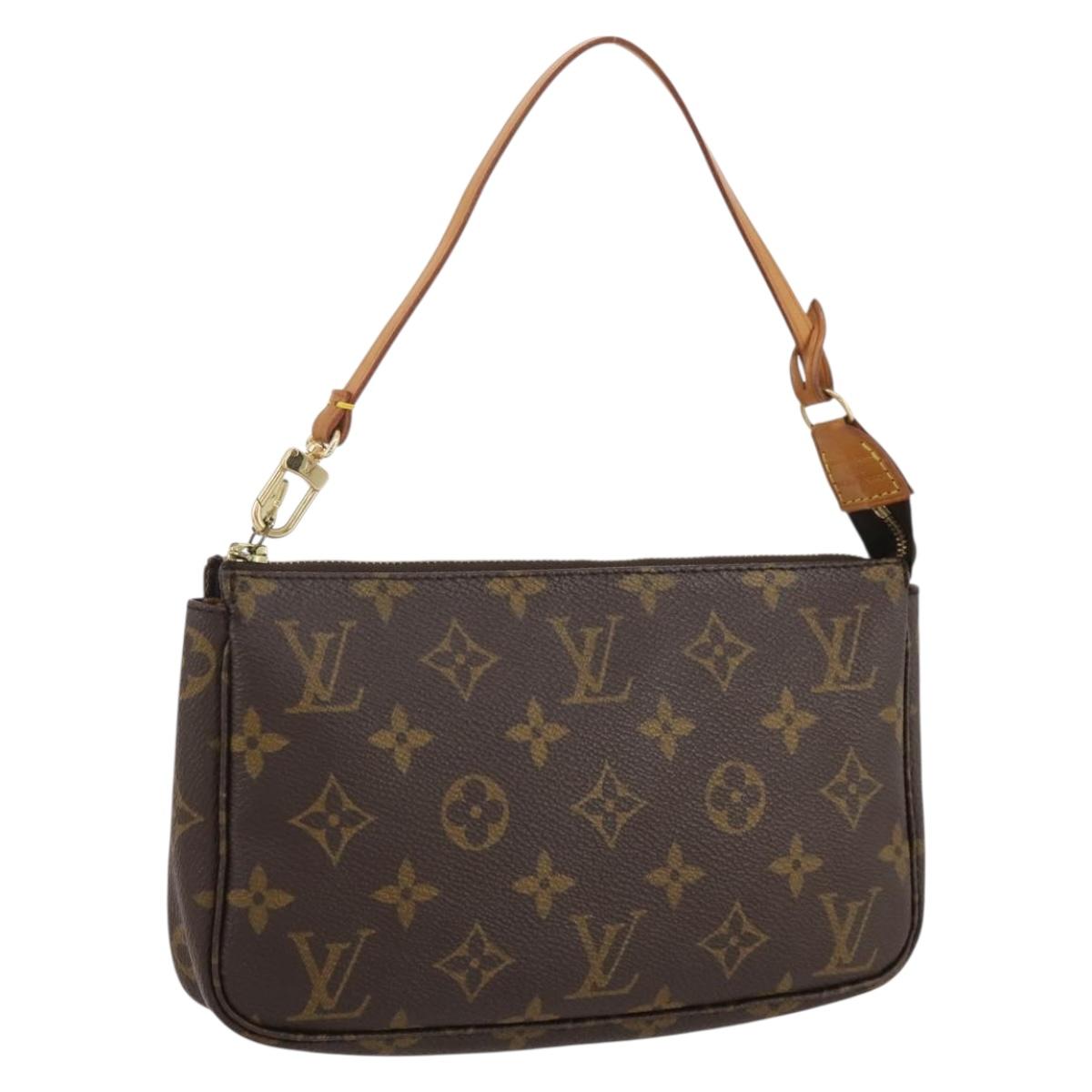 LOUIS VUITTON Monogram Pochette Accessoires Pouch M51980 LV Auth 204870V