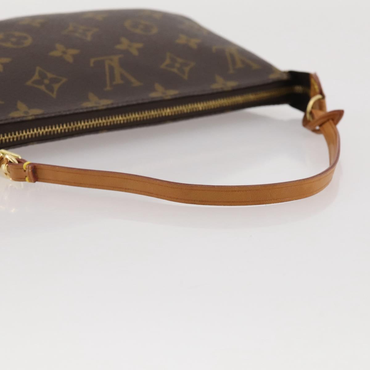 LOUIS VUITTON Monogram Pochette Accessoires Pouch M51980 LV Auth 204870V