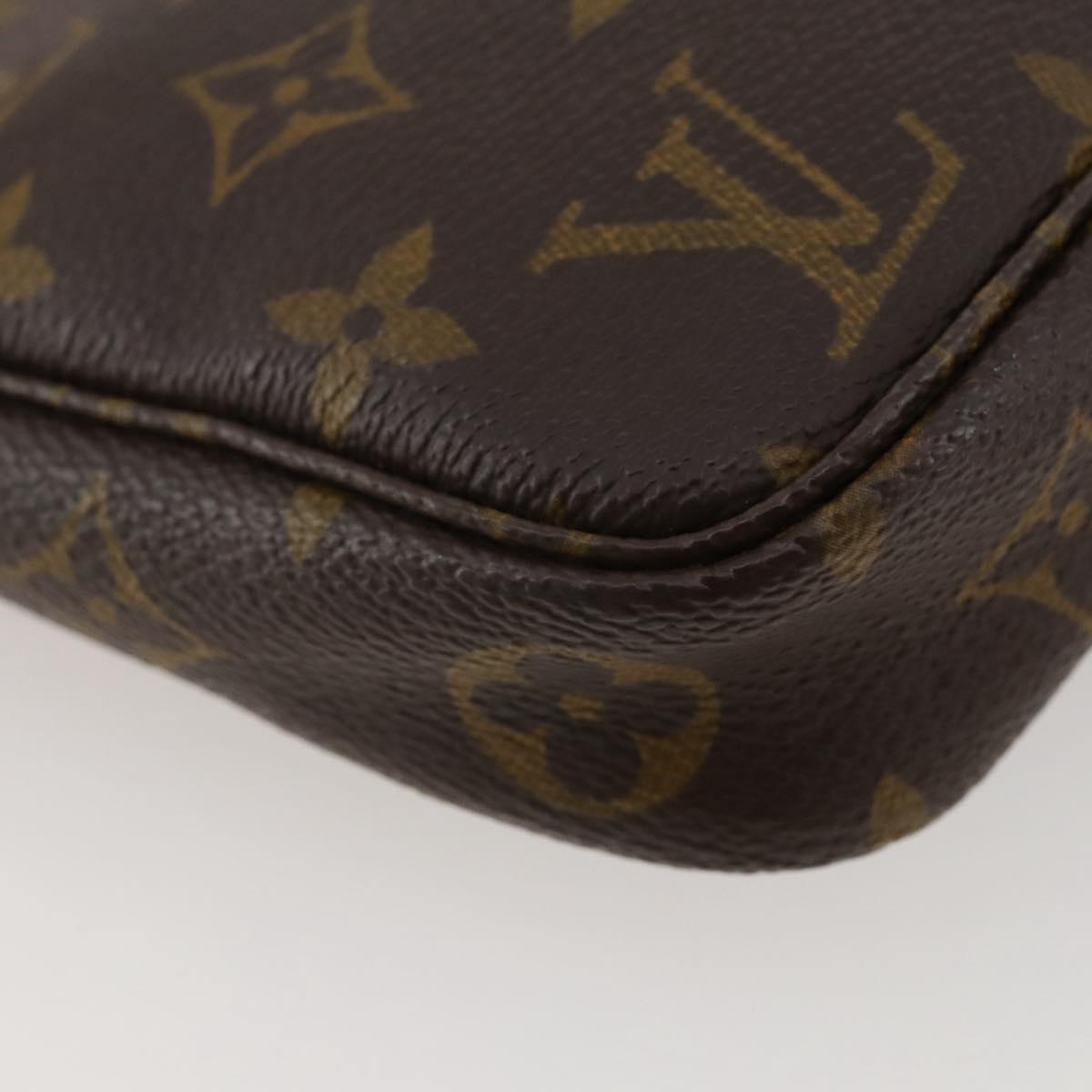 LOUIS VUITTON Monogram Pochette Accessoires Pouch M51980 LV Auth 204870V