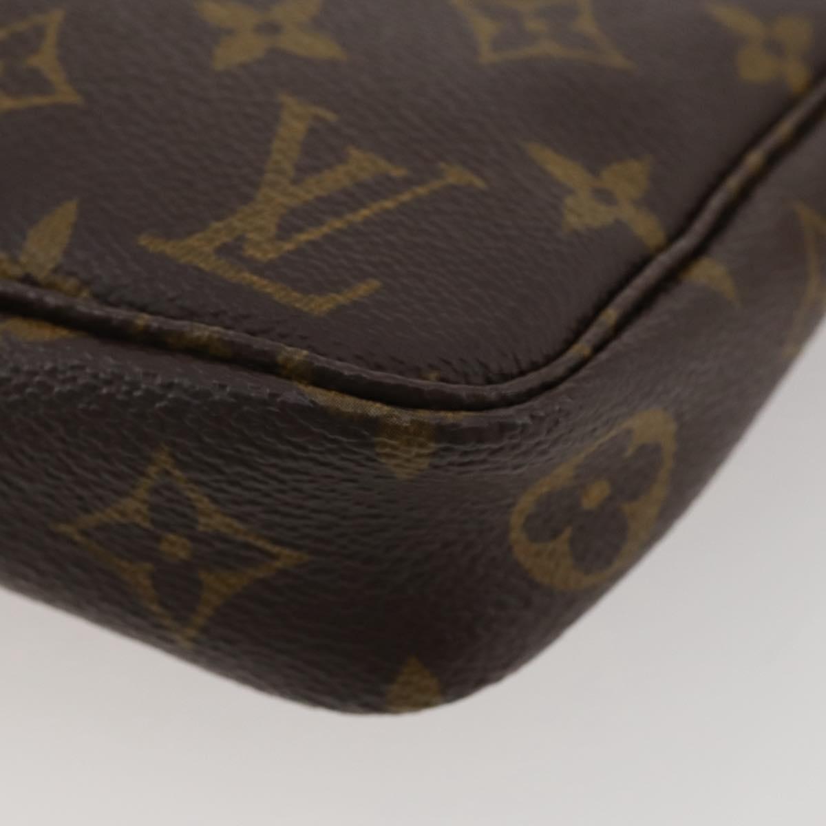 LOUIS VUITTON Monogram Pochette Accessoires Pouch M51980 LV Auth 204870V