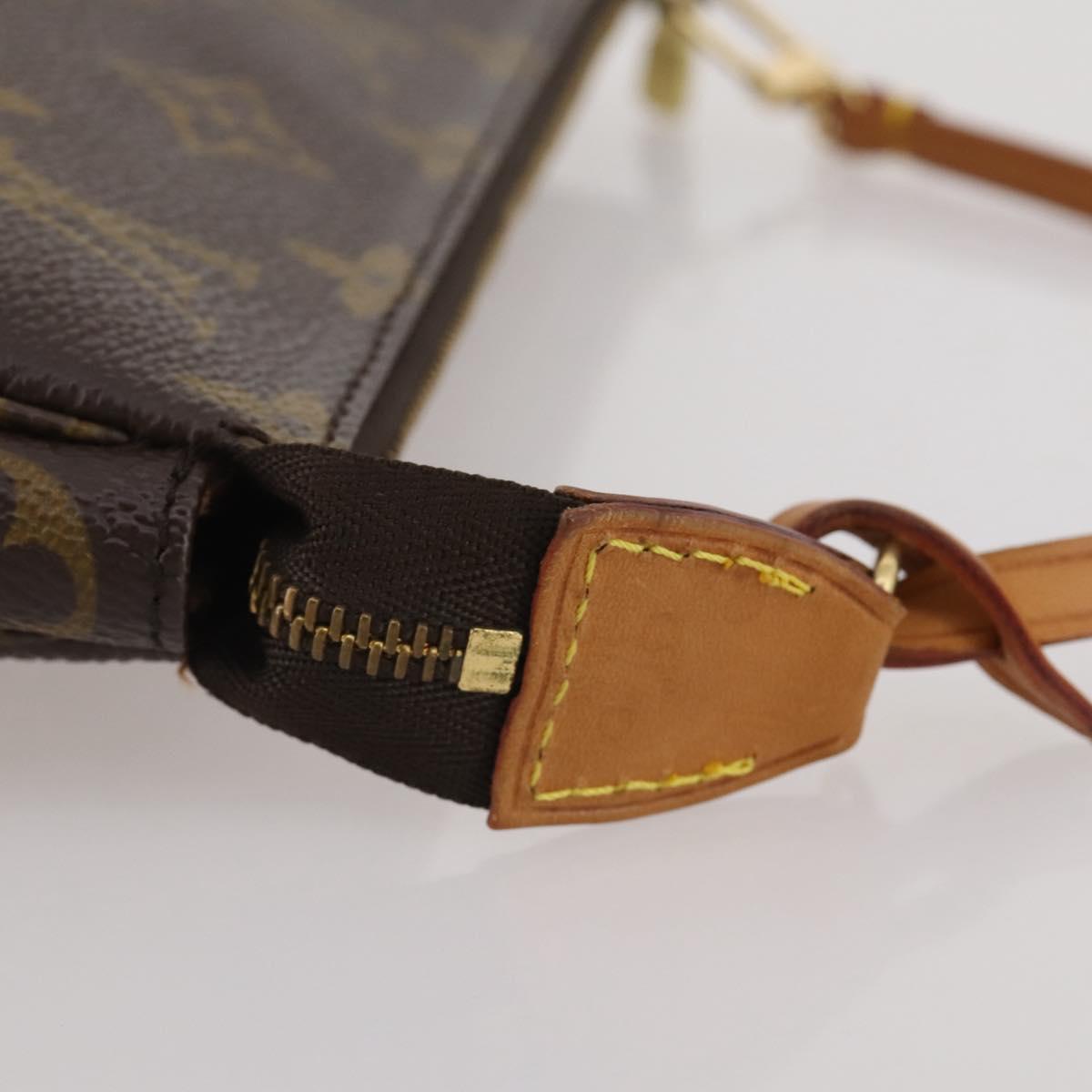 LOUIS VUITTON Monogram Pochette Accessoires Pouch M51980 LV Auth 204870V
