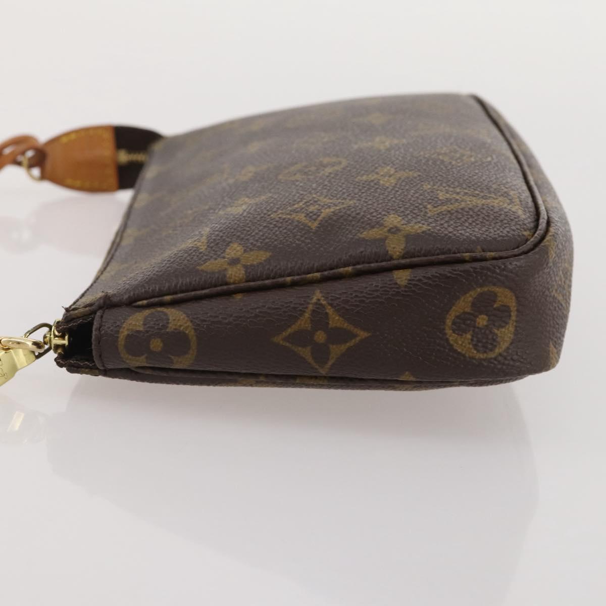 LOUIS VUITTON Monogram Pochette Accessoires Pouch M51980 LV Auth 204870V