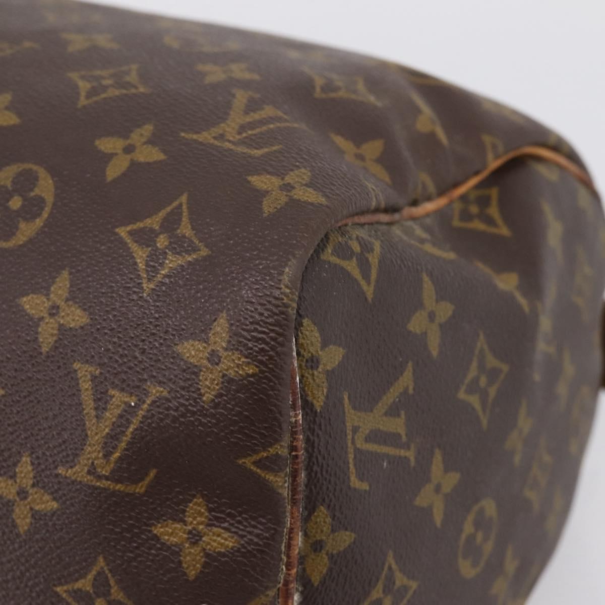 LOUIS VUITTON Monogram Speedy 30 Hand Bag M41526 LV Auth 204871