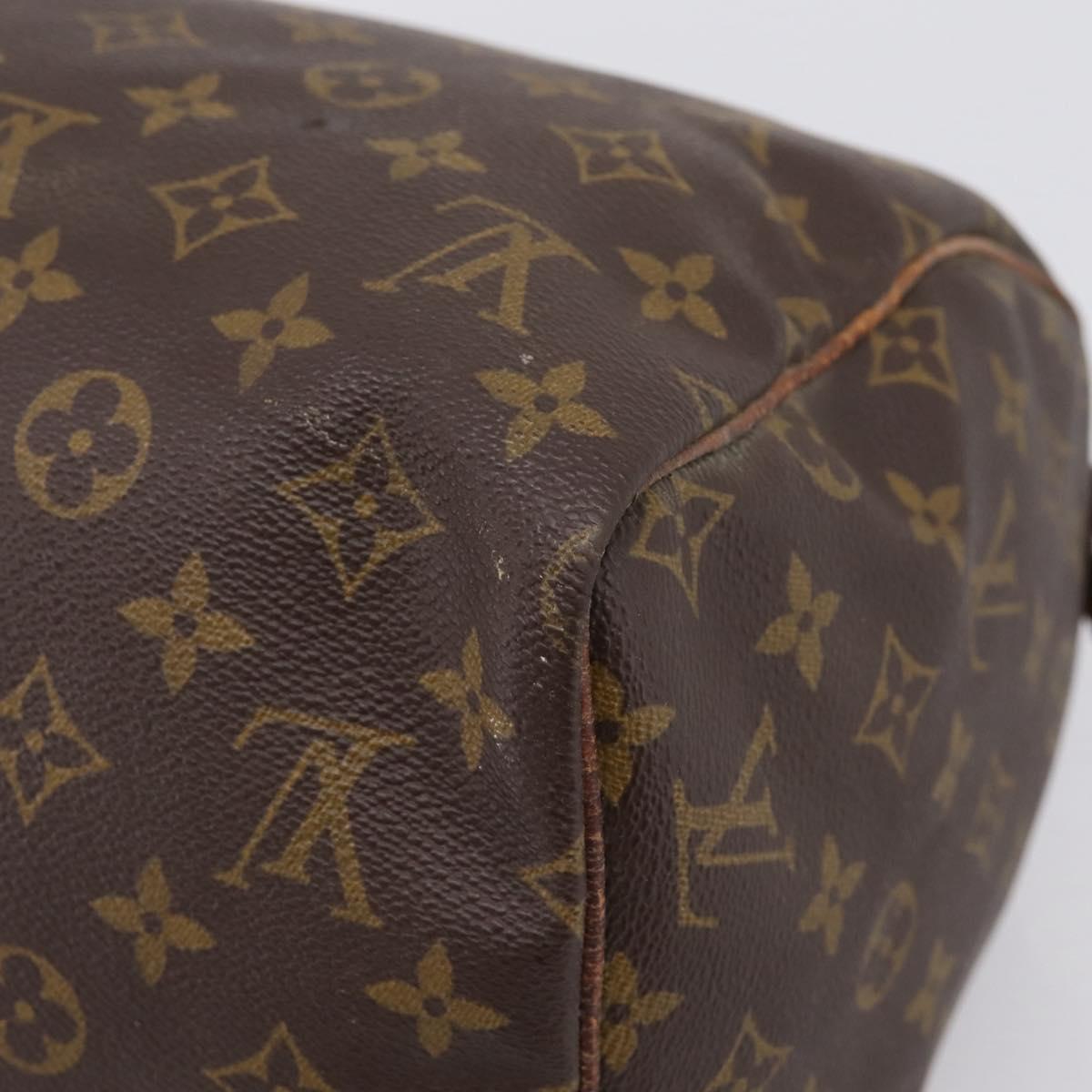 LOUIS VUITTON Monogram Speedy 30 Hand Bag M41526 LV Auth 204871