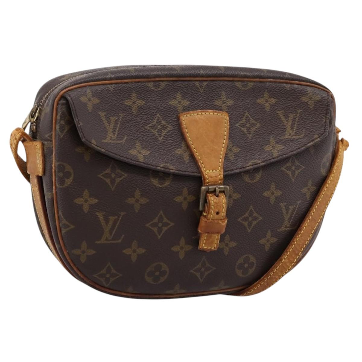 LOUIS VUITTON Monogram Jeune Fille MM Shoulder Bag M51226 LV Auth 204872