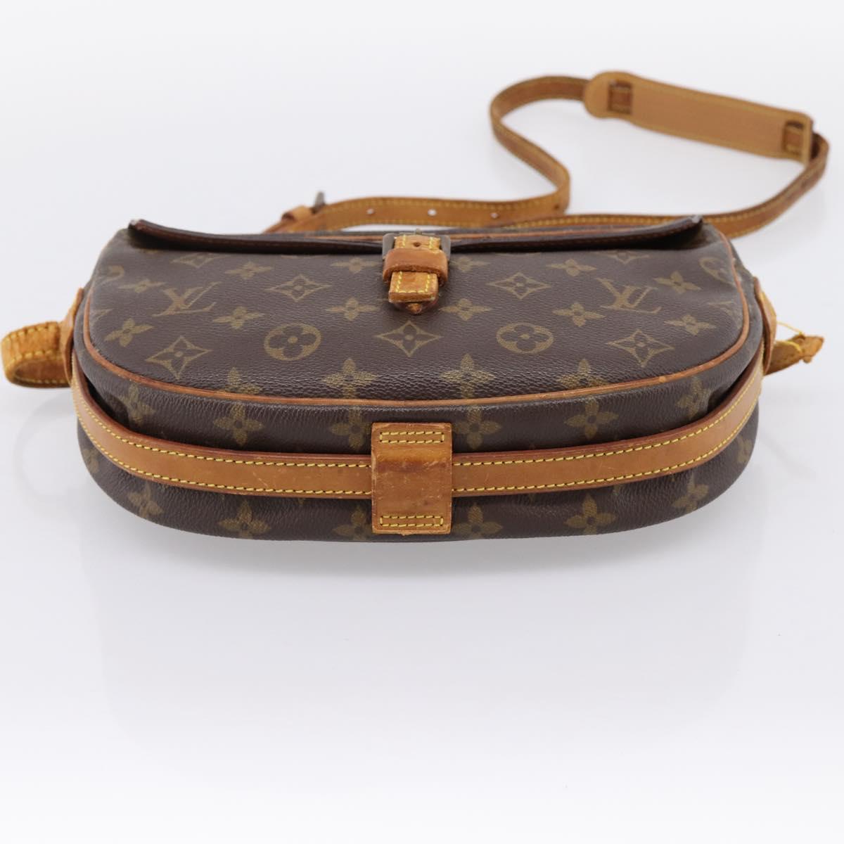 LOUIS VUITTON Monogram Jeune Fille MM Shoulder Bag M51226 LV Auth 204872