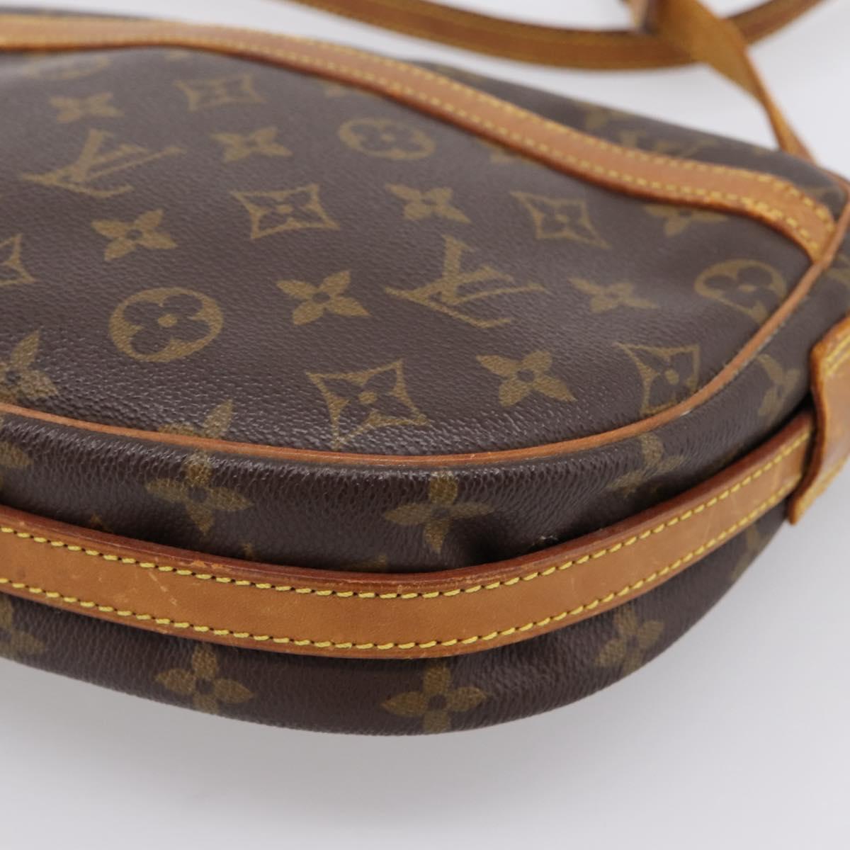 LOUIS VUITTON Monogram Jeune Fille MM Shoulder Bag M51226 LV Auth 204872