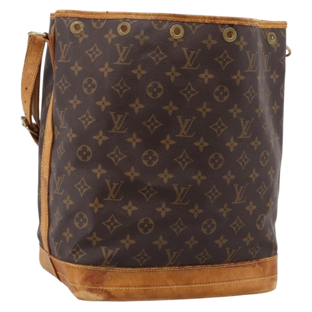 LOUIS VUITTON Monogram Noe Shoulder Bag M42224 LV Auth 204874