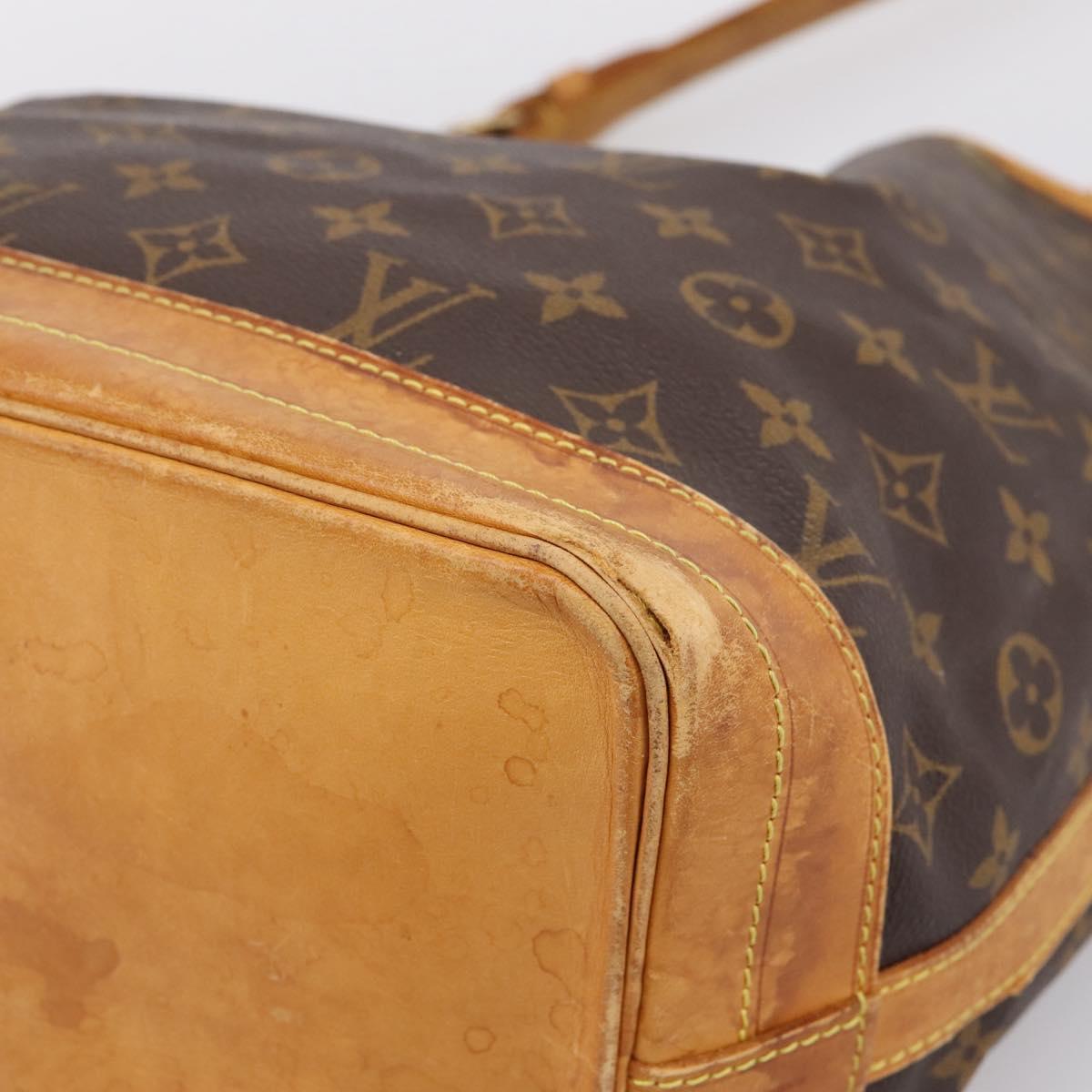 LOUIS VUITTON Monogram Noe Shoulder Bag M42224 LV Auth 204874