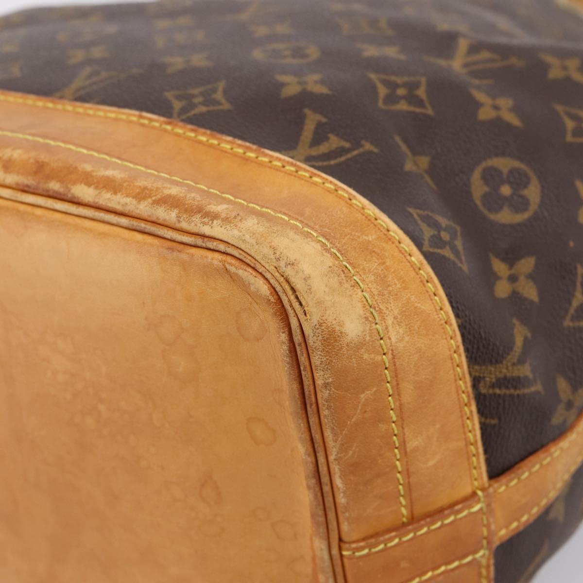 LOUIS VUITTON Monogram Noe Shoulder Bag M42224 LV Auth 204874