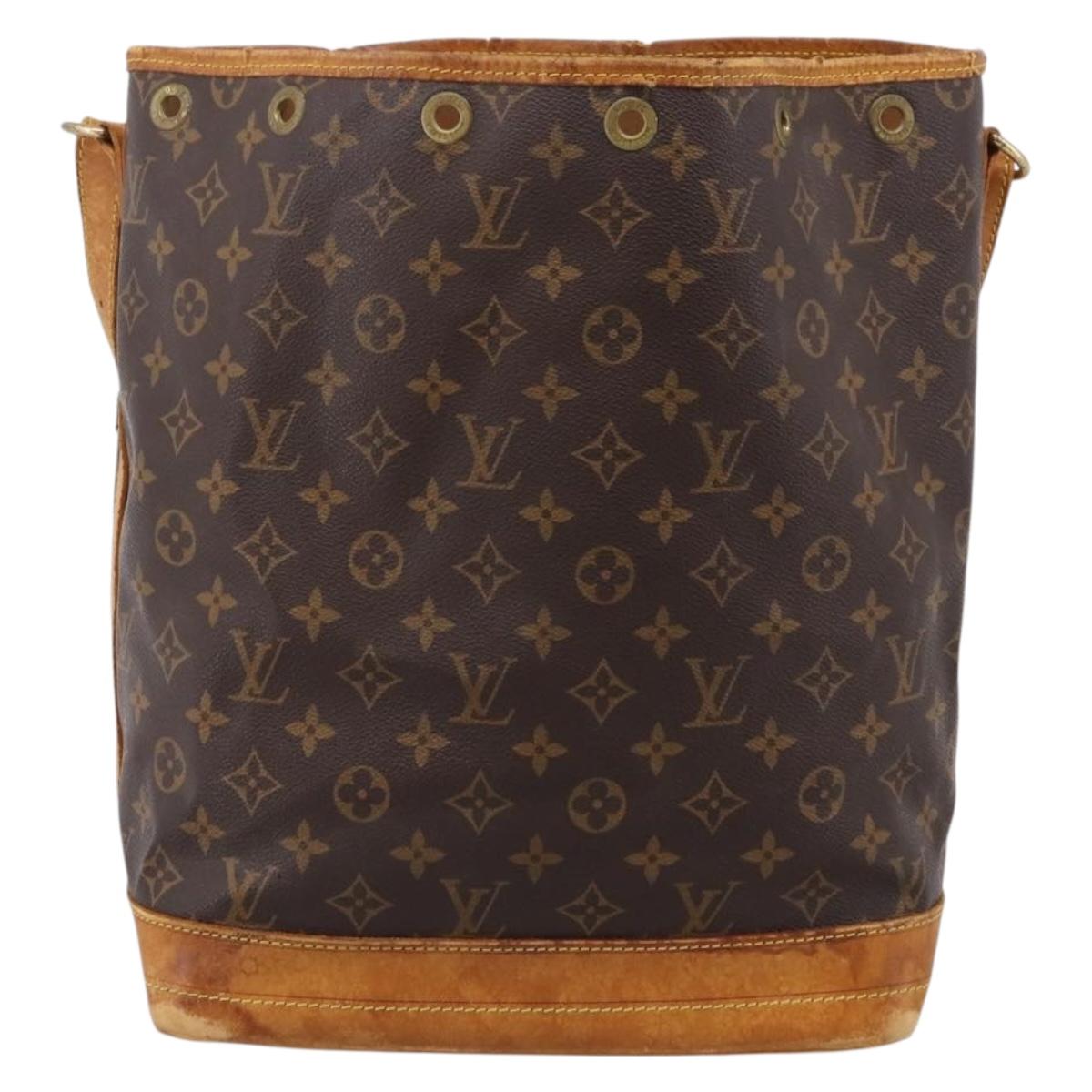 LOUIS VUITTON Monogram Noe Shoulder Bag M42224 LV Auth 204874