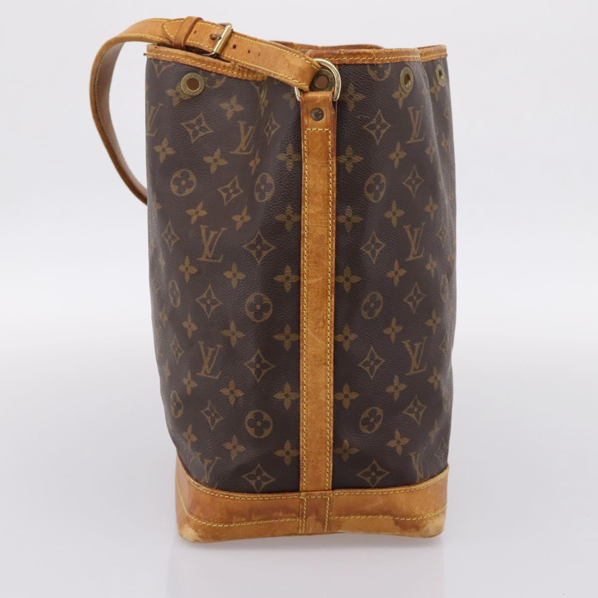 LOUIS VUITTON Monogram Noe Shoulder Bag M42224 LV Auth 204874