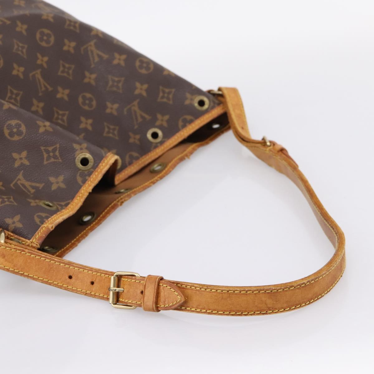 LOUIS VUITTON Monogram Noe Shoulder Bag M42224 LV Auth 204874