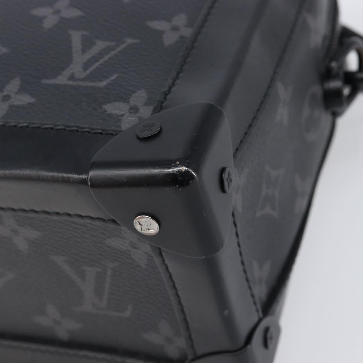 LOUIS VUITTON Monogram Eclipse Soft Trunk Shoulder Bag M44730 LV Auth 204879M